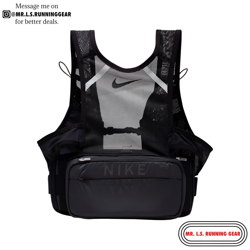 Nike Transform Packable Running Vest N1002042-013 - Picture 6 of 16